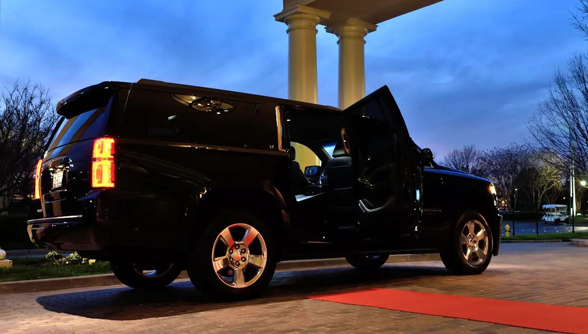 Charlotte Weddigng getaway car