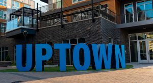 Uptown Charlotte Sign