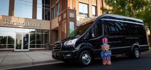 Charlotte Black Car Ford Transit